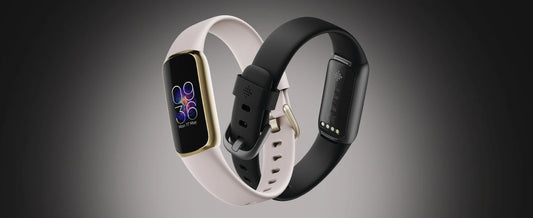 Luxe Fitness Tracker – AMOLED Screen, 24/7 Heart Rate, Sleep, SpO2 & Stress Monitoring Smart Bracelet