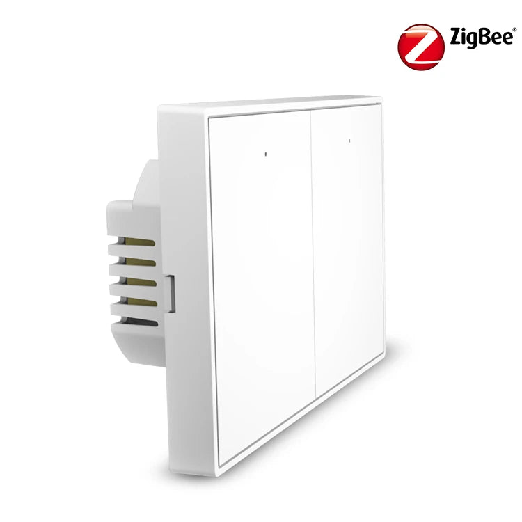 Zemismart Zigbee US Wall Light Switch Work with Tuya Samrt life APP No Neutral Interruptor Timer Alexa Google Home Voice Control