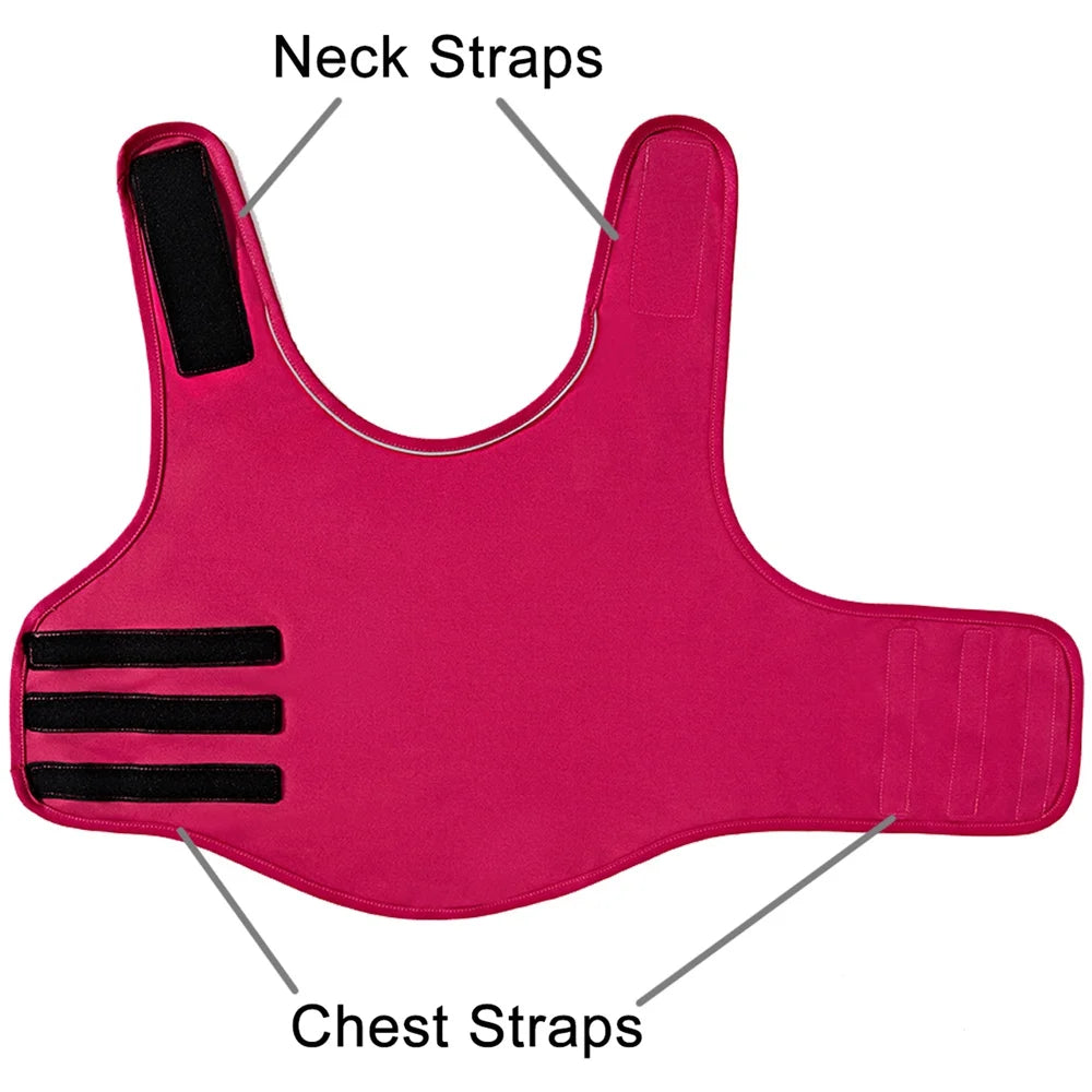 Dog Anxiety Vest XS-XL Pet Dog Anxiety Jacket Reflective Vest For Small Medium Large Dog Clothes Shirt Pet Product