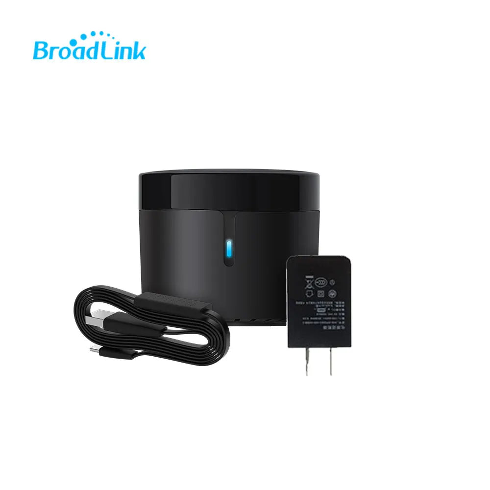 Broadlink RM4 mini Temperature Humidity Sensor WiFi IR Remote Controller for Air conditioning TV set-top Box Work with Alexa