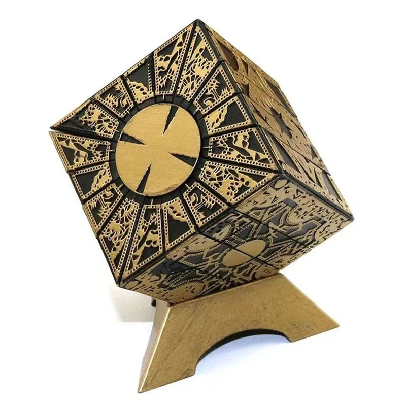 Unique Hellraiser Puzzle Box With Case Lament Configuration Ghost Cubes Toys Hobbies Halloween Cosplay Movies Props
