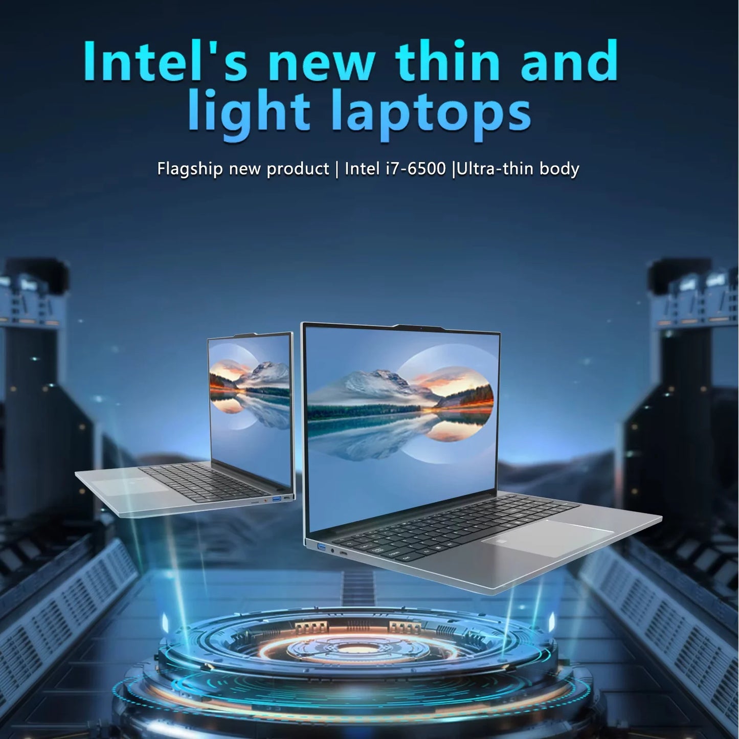 15.6 inch Laptop Computer Intel Core i7 6500U Windows 11 Pro 16GB DDR4 512GB 1TB SSD Portable Notebook PC Gamer Gaming Laptops