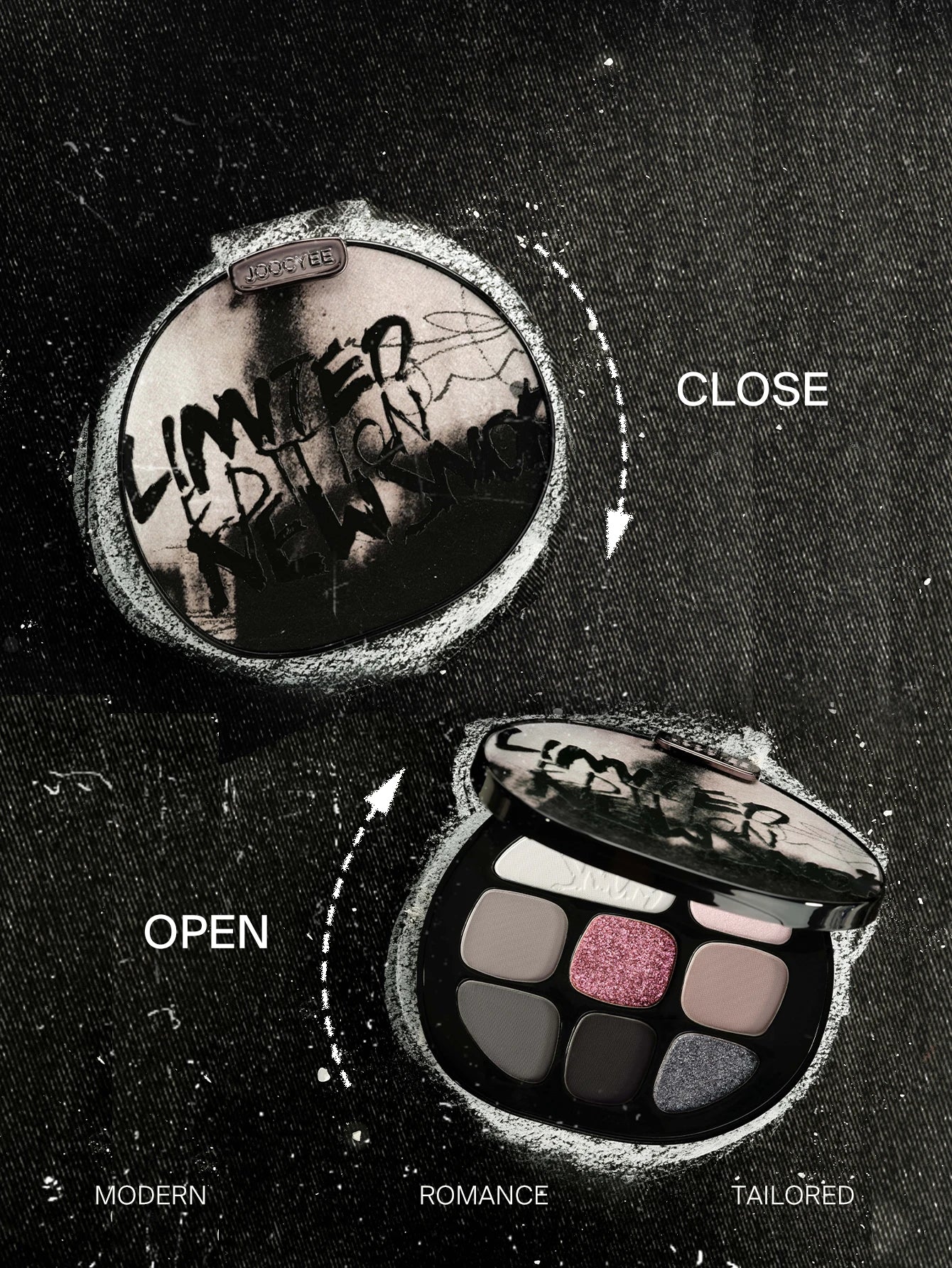 JOOCYEE MULTI-COLOR EYESHADOW PALETTE