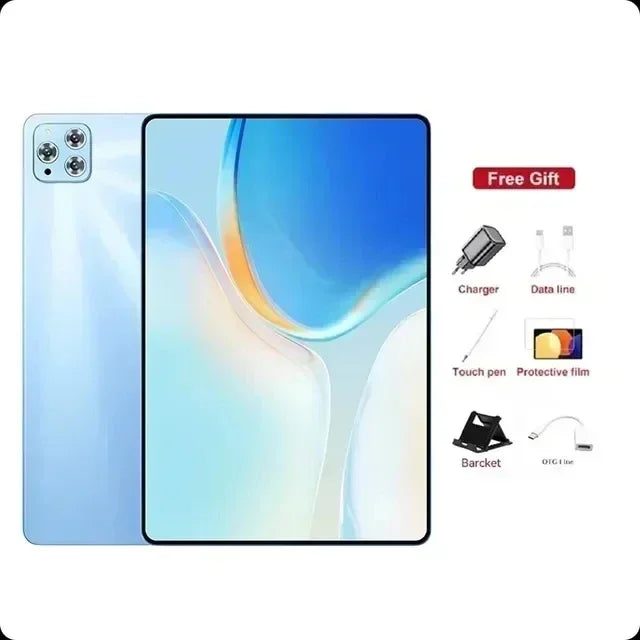 2025 Global Edition Original Pad Air Pro Tablet 20000MAH 11inch Snapdragon 870 Android 13 22GB/2TB Dual SIM GPS 5K 4GWIFI Tablet