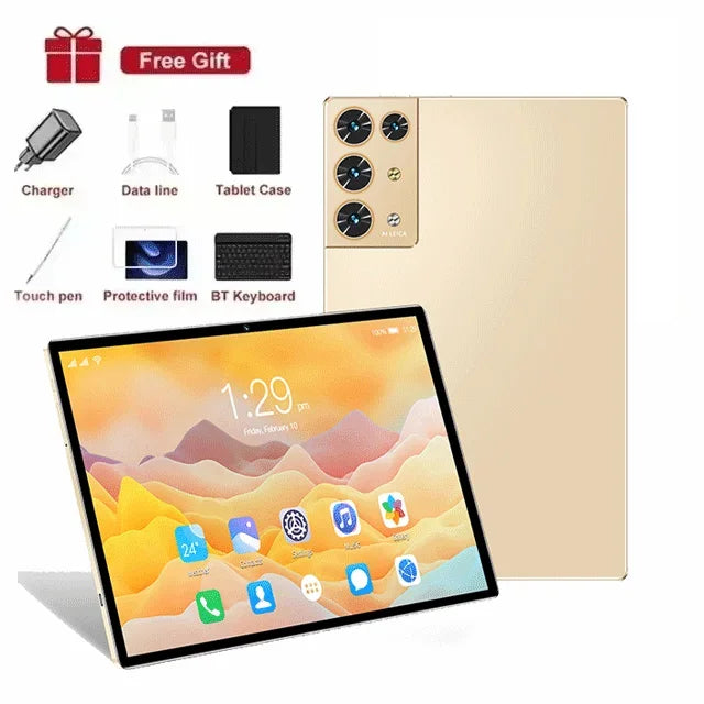 2025 Global Pad S30 Pro 11 inch Tablet Android16 16GB+1TB MTK6797 4K HD Screen 5G WIFI Bluetooth WPS 10000mAh Google Play Tab PC