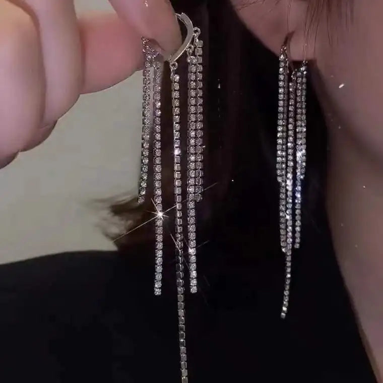 New Fashion Trend Unique Design Elegant Delicate Butterfly Zircon Earrings Women High Jewelery Wedding Party Gifts