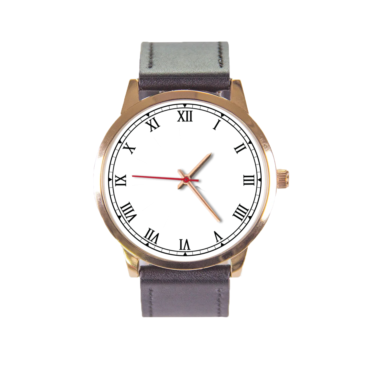 2025 Men's Watch Personalized Customizable Roman Font Quartz Wrist Campus Punk Cool Style Gift Festival Souvenir