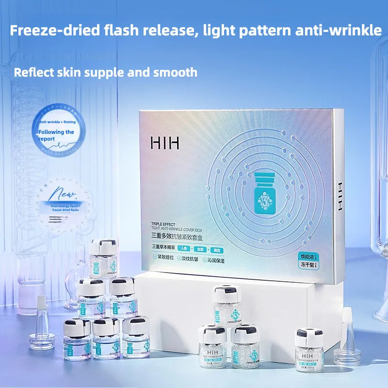 Triple Peptide Anti-Wrinkle Skincare Set - Firming, Lifting Hydrating Face Kit for All Skin Types Beauty care product