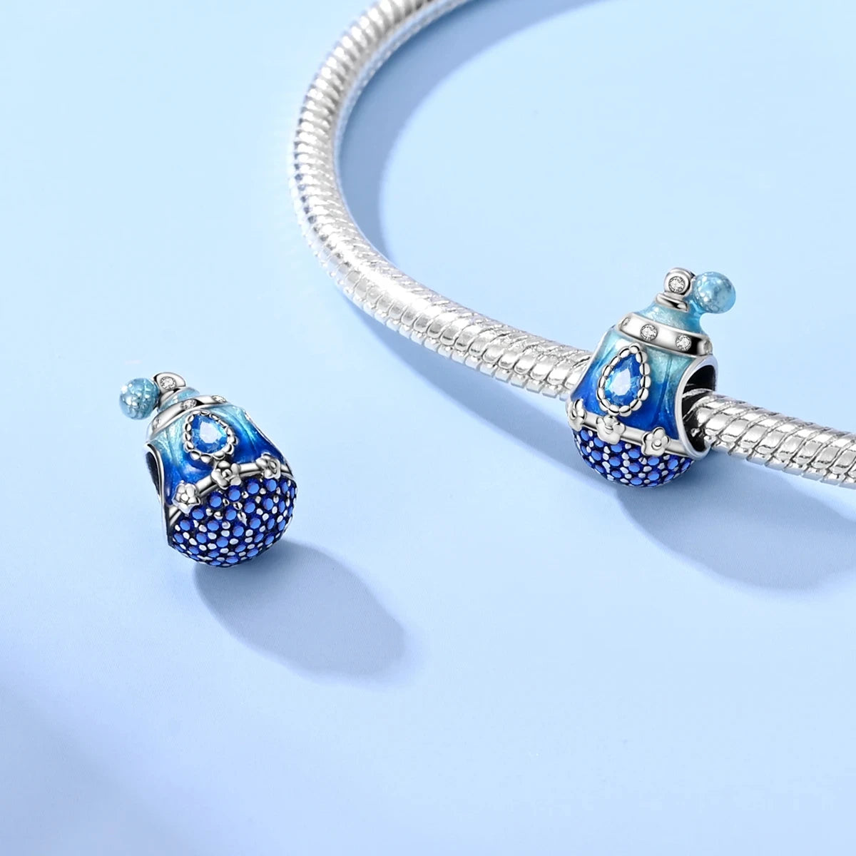 100% S925 Silver Butterfly Daisy Rose Crown Perfume Charms Beads Fit Pandk Original Bracelets DIY Fine Women Jewelry Making Gift