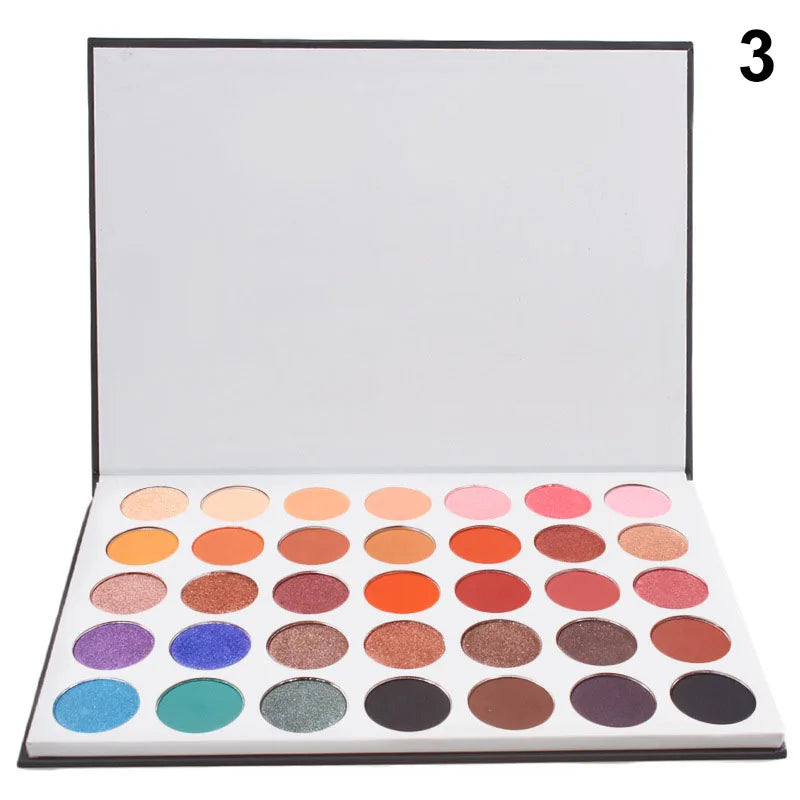 252 Color Eyeshadow Palette Shimmer Glitter Matte Eye Shadow Plate Makeup Box Set Eye Make Up Products Beauty Косметика For Eye