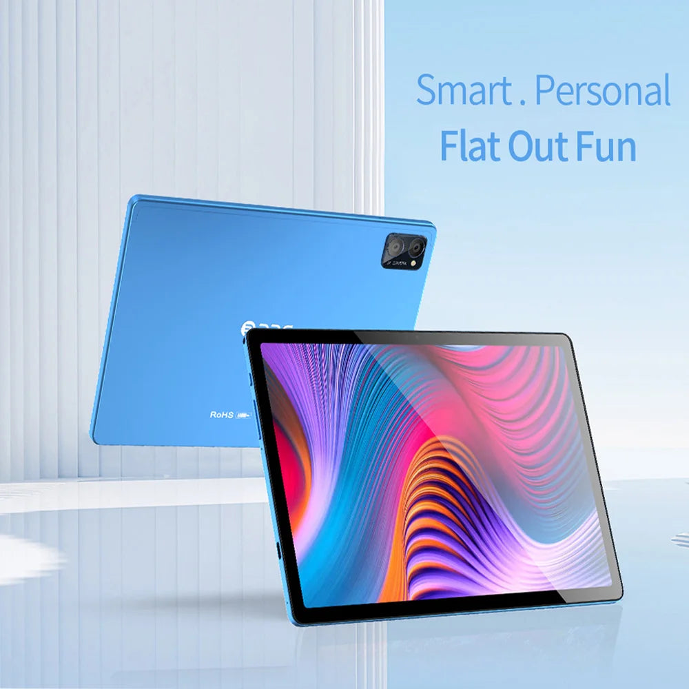 New 4G Pad Global Version 10.1 Inch Android Tablets with Octa Core Processor 8GB RAM 256GB ROM Dual SIM 4G LTE 5G WiFi Tablet PC