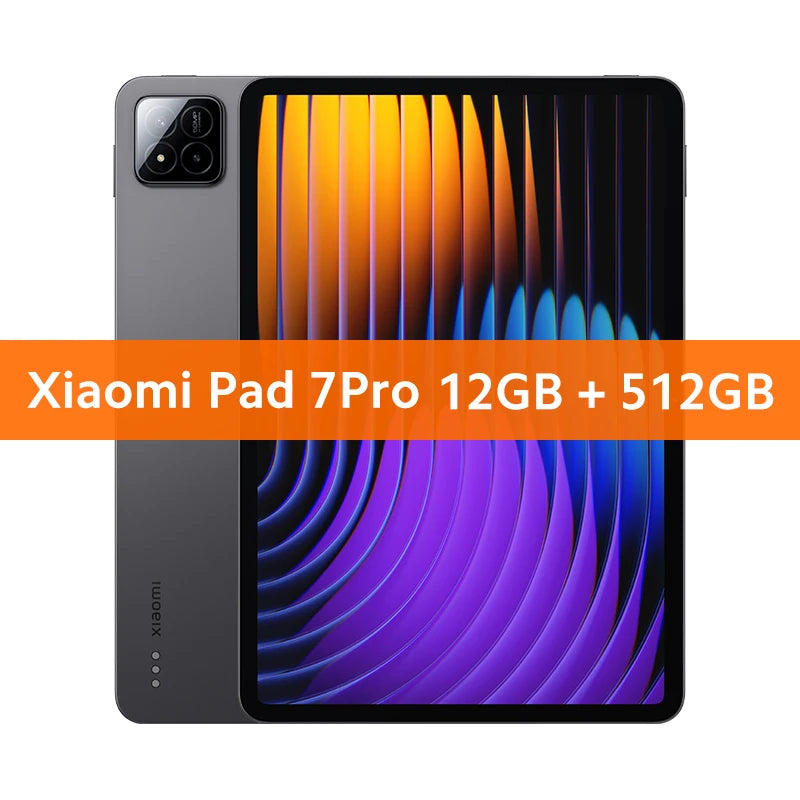 Global Version Xiaomi Pad 7 Pro Snapdragon 8s Gen 3 Mi Tablet 11.2" 3.2K 144Hz Display Adreno GPU 67W HyperCharge 8850mAh