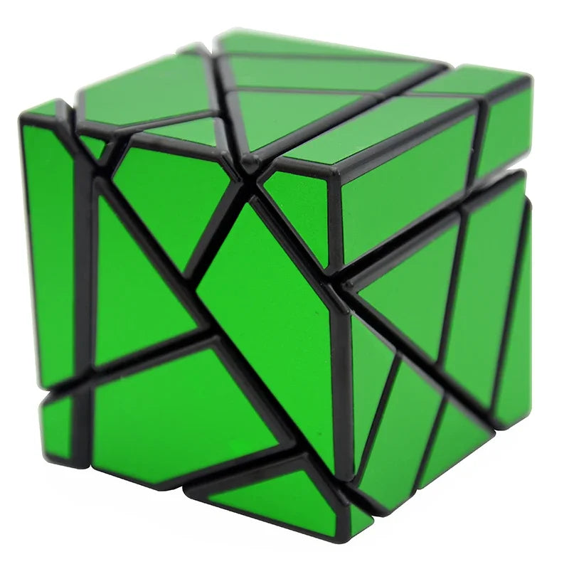 Lefun FangCun Ghost 6cm Cube Magico 3x3 Strange-shape Cube Magic Puzzle Hollow Sticker SpeedCube Educational Toys Ghost Cube