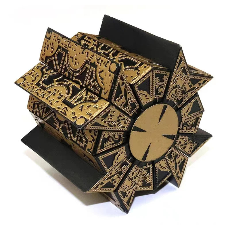 Unique Hellraiser Puzzle Box With Case Lament Configuration Ghost Cubes Toys Hobbies Halloween Cosplay Movies Props