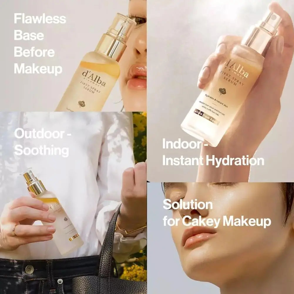 Facial Serum White Truffle Spray Essence Hydrating Spray Moisturizing Skin Brightening Serum Multi-Effect Skin Care Product