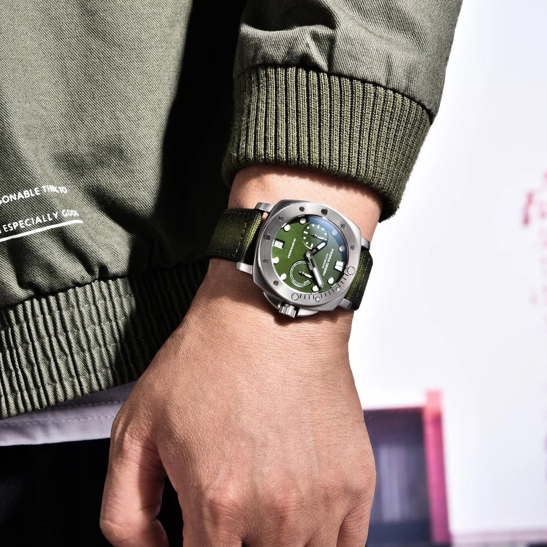 PAGANI DESIGN Men's Watches New Diver Automatic Mechanical Watch Sapphire Stainless Steel Sport 20 Bar Clock Relogios Masculino