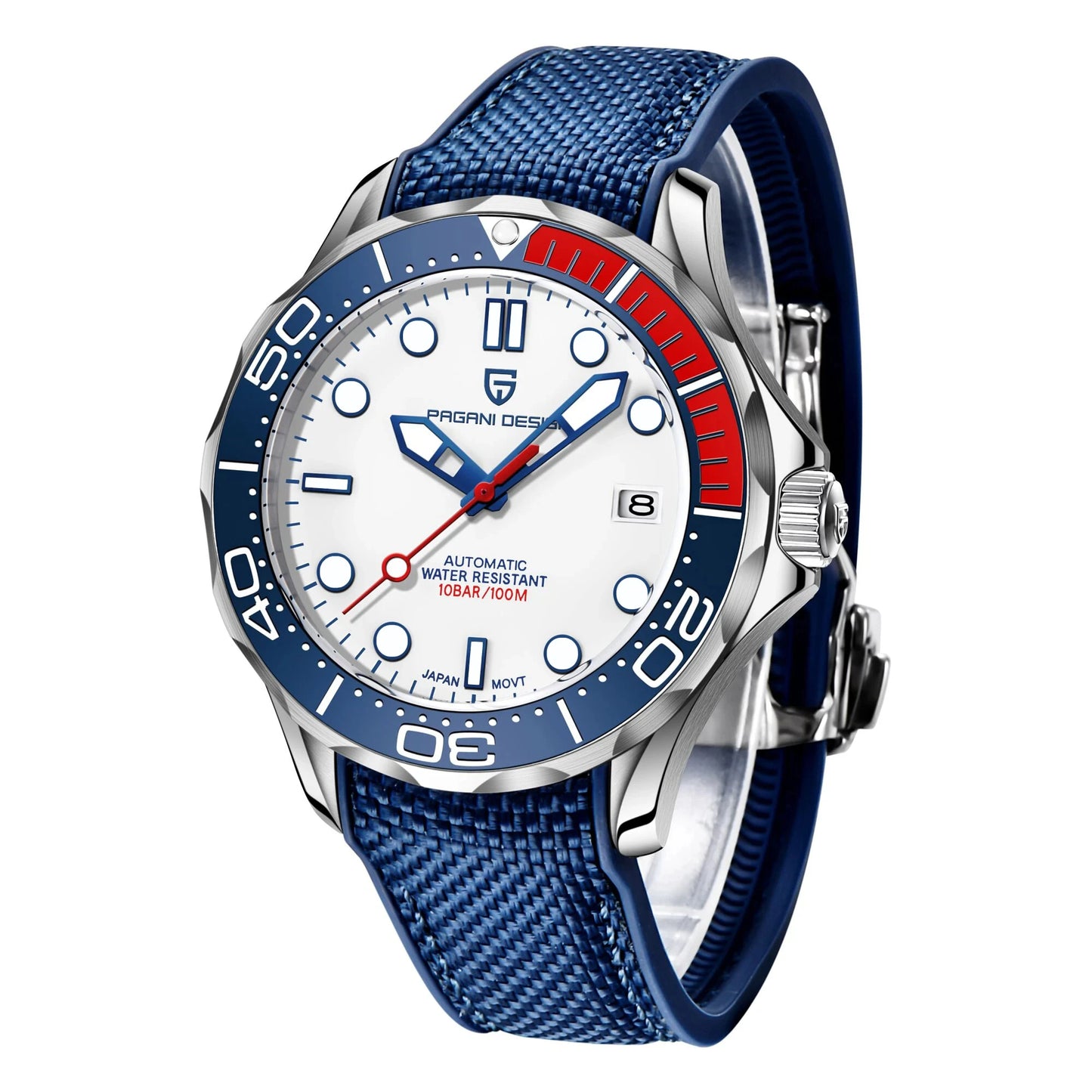 PAGANI DESIGN 007 Mechancial Wristwatch men Luxury Automatic Watch for men NH35A AR Sapphire crystal Waterproof Clock 2024 New