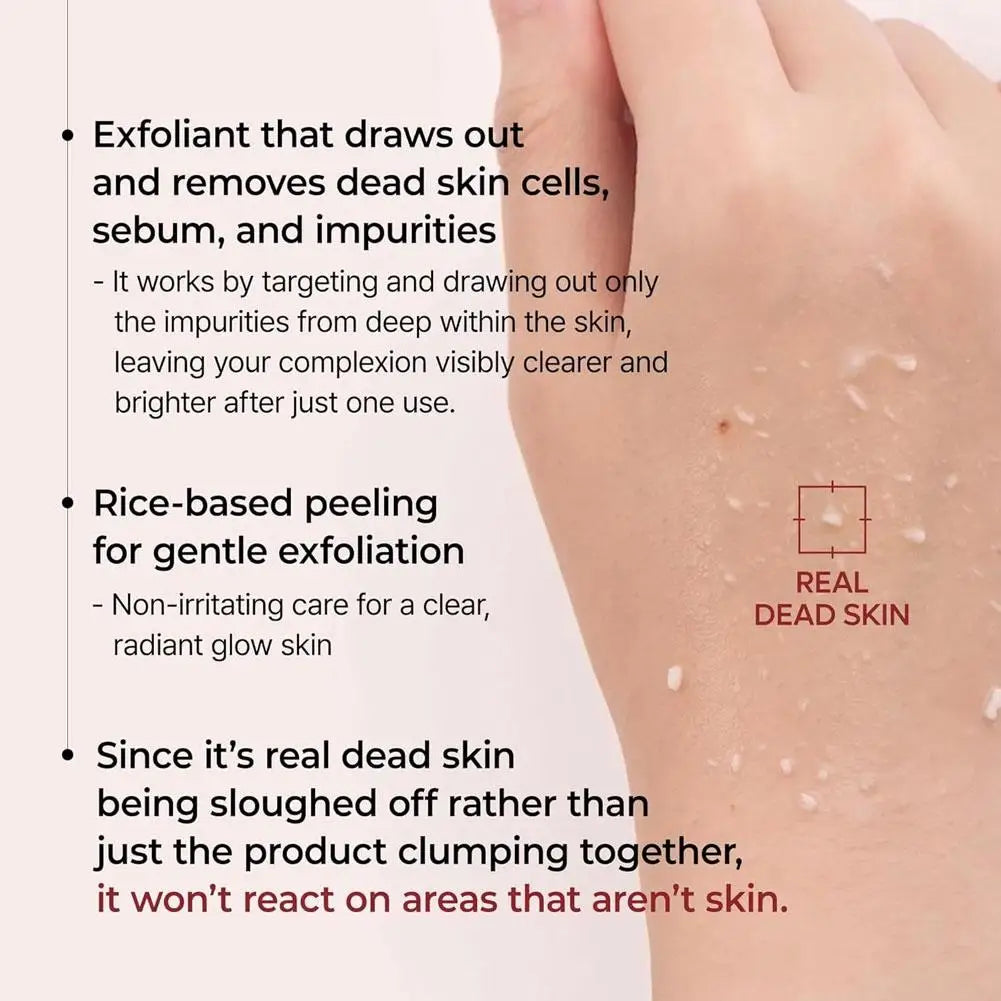 Exfoliating Serum Facial Serum Rice Extract Niacinamide Brightening Revitalises Moisturizing Korean Cosmetics Skincare Product