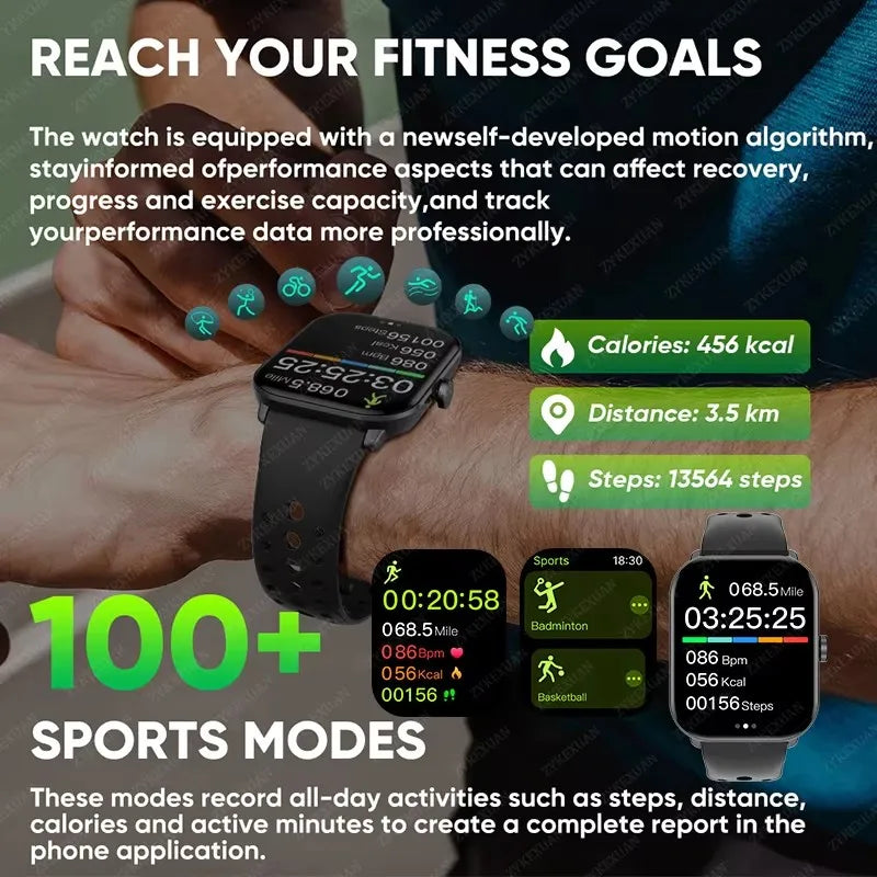 For Xiaomi Watch 5 Smart Watch Men HD AMOLED Display Heart Rate Bluetooth Call GPS Tracking Waterproof Sports Women Smart Watch