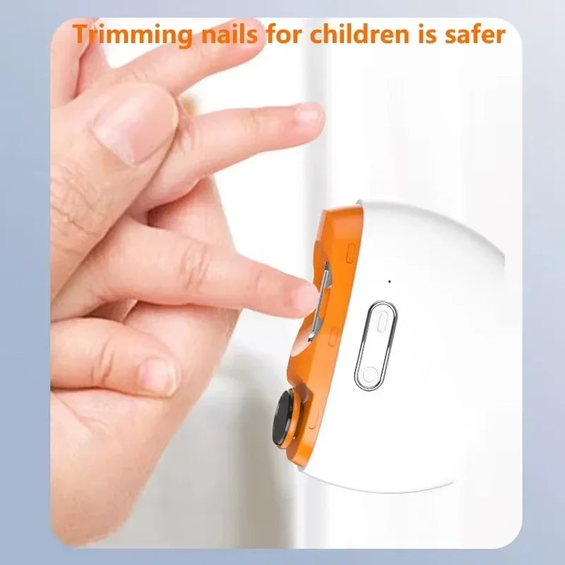 XIAOMI MIJIA 2in1 Smart Electric Nail Clippers Automatic Polished Armor Trim Nail Clipper Suitable For Children Nail Trimming