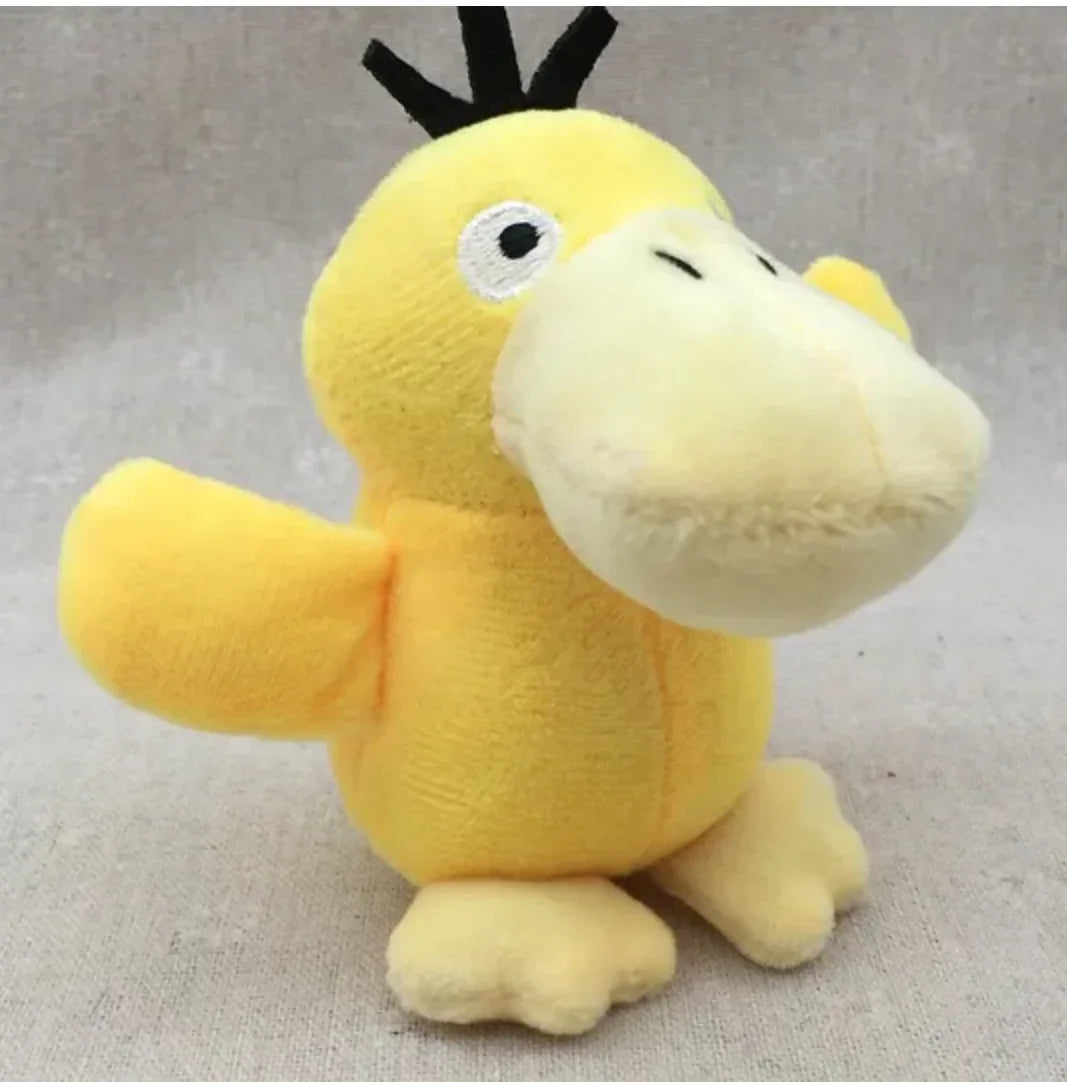 21PCs/set Pokemon Snorlaxs Charmanders Eevees Plush Doll Pendant Stuffed BulbasaurSquirtle Pendant Plush Keychain