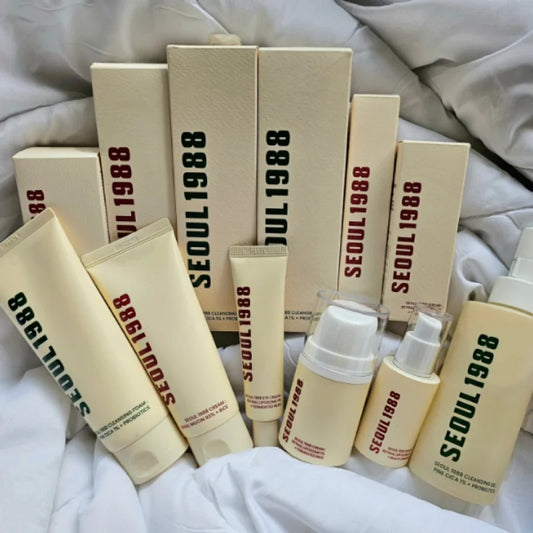 Seoul 1988 Korean Skin Care Set Snail Mucin Eye Contour Care Vitamin C Retinol Dark Circles Removal Seoul 1988 Korean Cosmetics