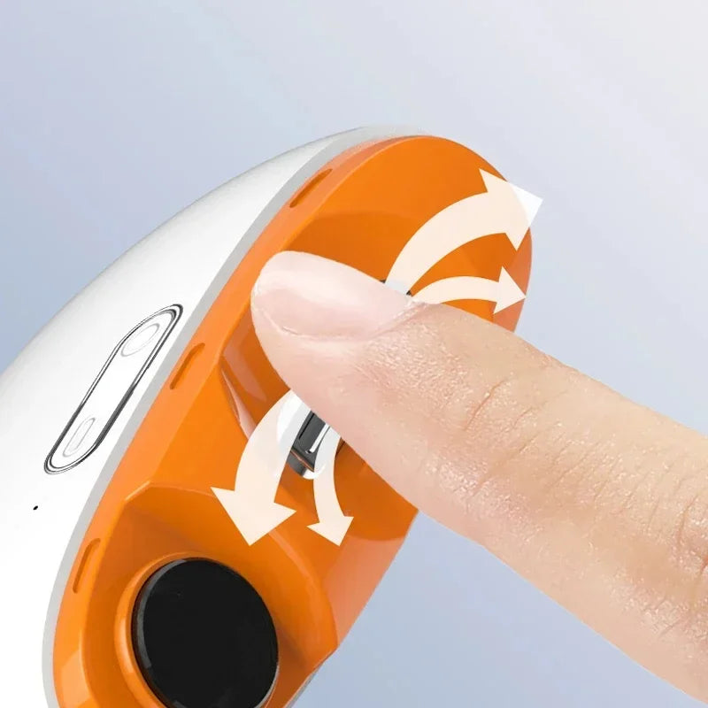 XIAOMI MIJIA 2in1 Smart Electric Nail Clippers Automatic Polished Armor Trim Nail Clipper Suitable For Children Nail Trimming