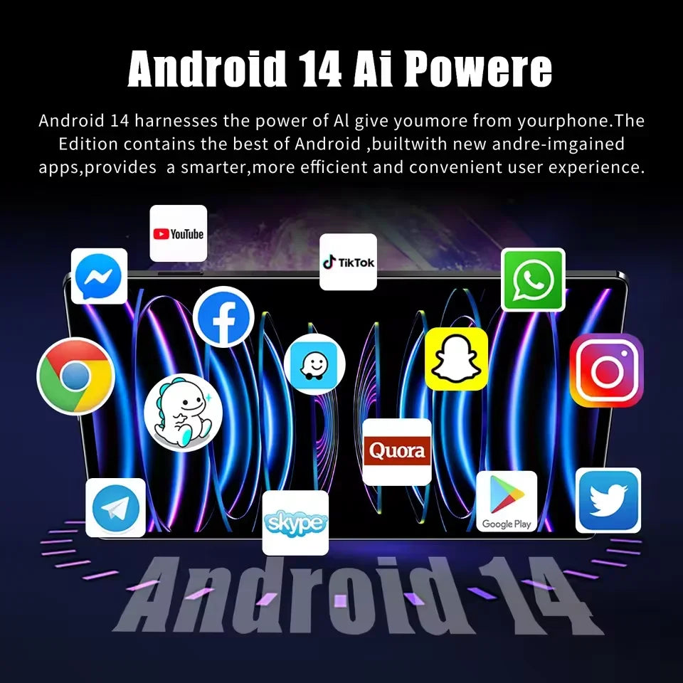 2025 Global Pad S30 Pro 11 inch Tablet Android16 16GB+1TB MTK6797 4K HD Screen 5G WIFI Bluetooth WPS 10000mAh Google Play Tab PC