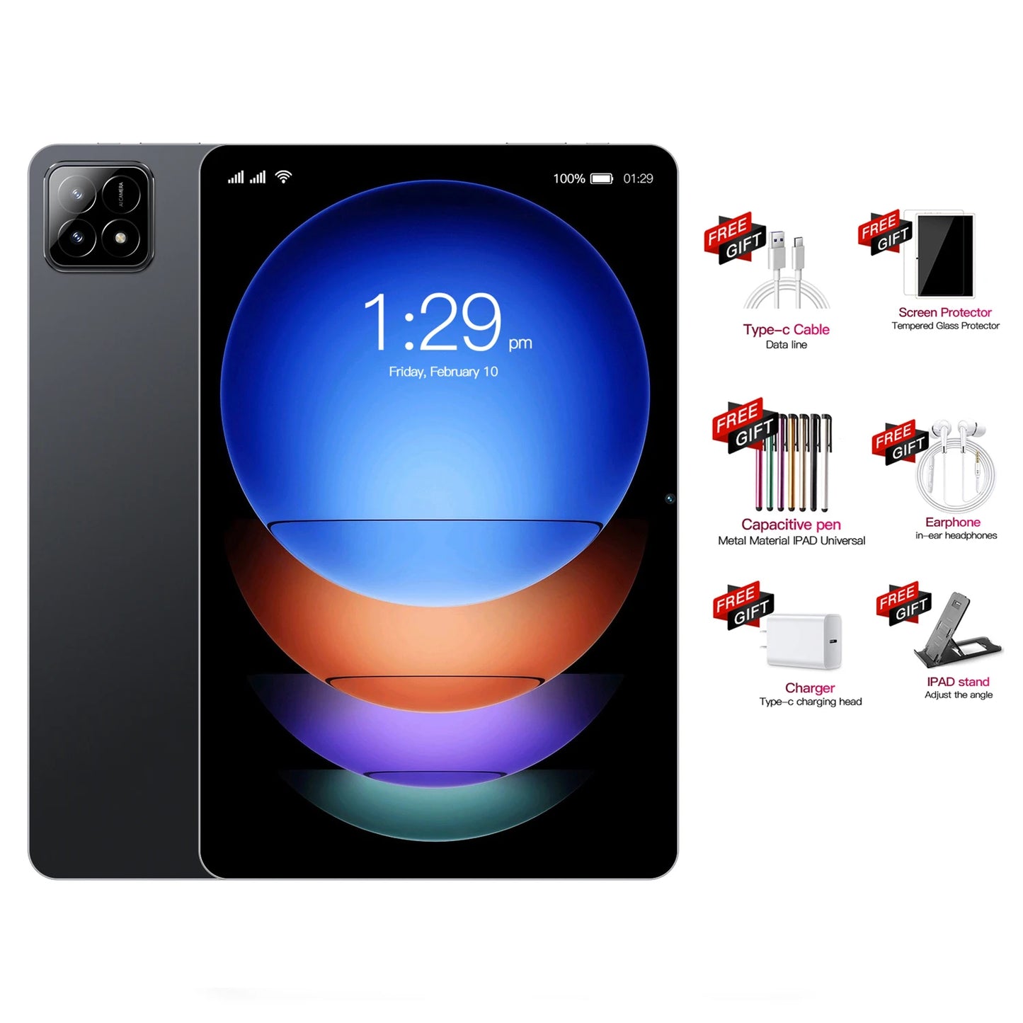 2025 Pad 7S Pro Tablet 11 inch Tablet PC Android 14 Snapdragon8Gen2 Original Global Version 20000mAh 22GB+2TB 5G Dual SIM HD 4K