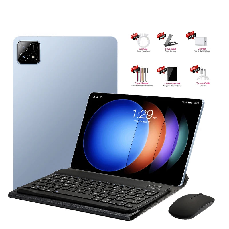 2025 Pad 7S Pro Tablet 11 inch Tablet PC Android 14 Snapdragon8Gen2 Original Global Version 20000mAh 22GB+2TB 5G Dual SIM HD 4K