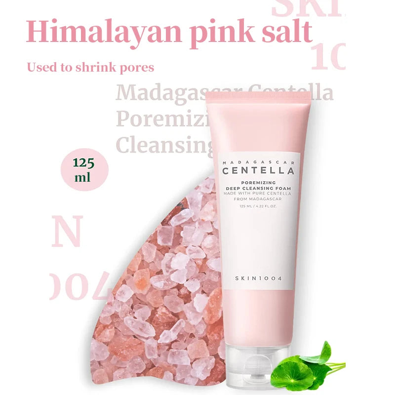 Korean Centella Pink Salt Fresh Ampoule Toner Facial Serum cleanser and Moisturiser Cream Skincare Original Products Full Set