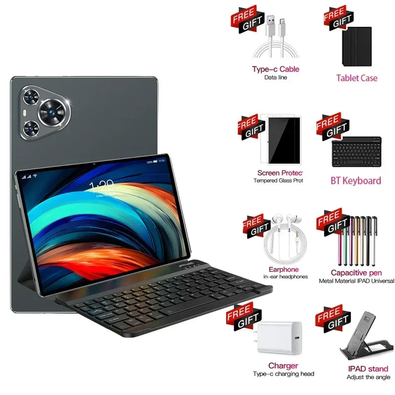 2025 Original Pad P70 Pura 22GB+2TB 11inch Android 14 20000mAh Snapdragon 888 5G HD 4K WIFI Dual SIM Card Bluetooth Tablet PC