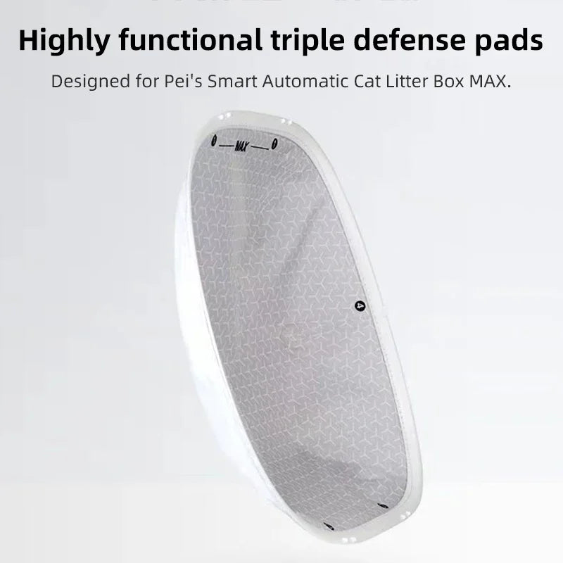 Original Petkit PURA MAX Sandbox Cat Litter Box Mat Accessories Litter Box Automatic High-performance Three Prevention Pad