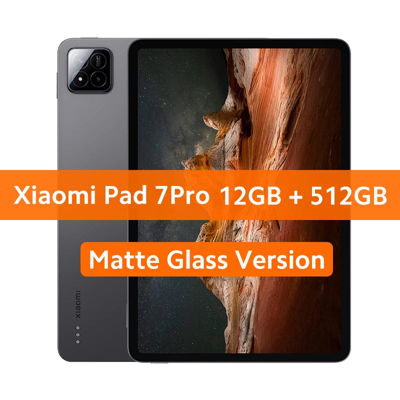Global Version Xiaomi Pad 7 Pro Snapdragon 8s Gen 3 Mi Tablet 11.2" 3.2K 144Hz Display Adreno GPU 67W HyperCharge 8850mAh