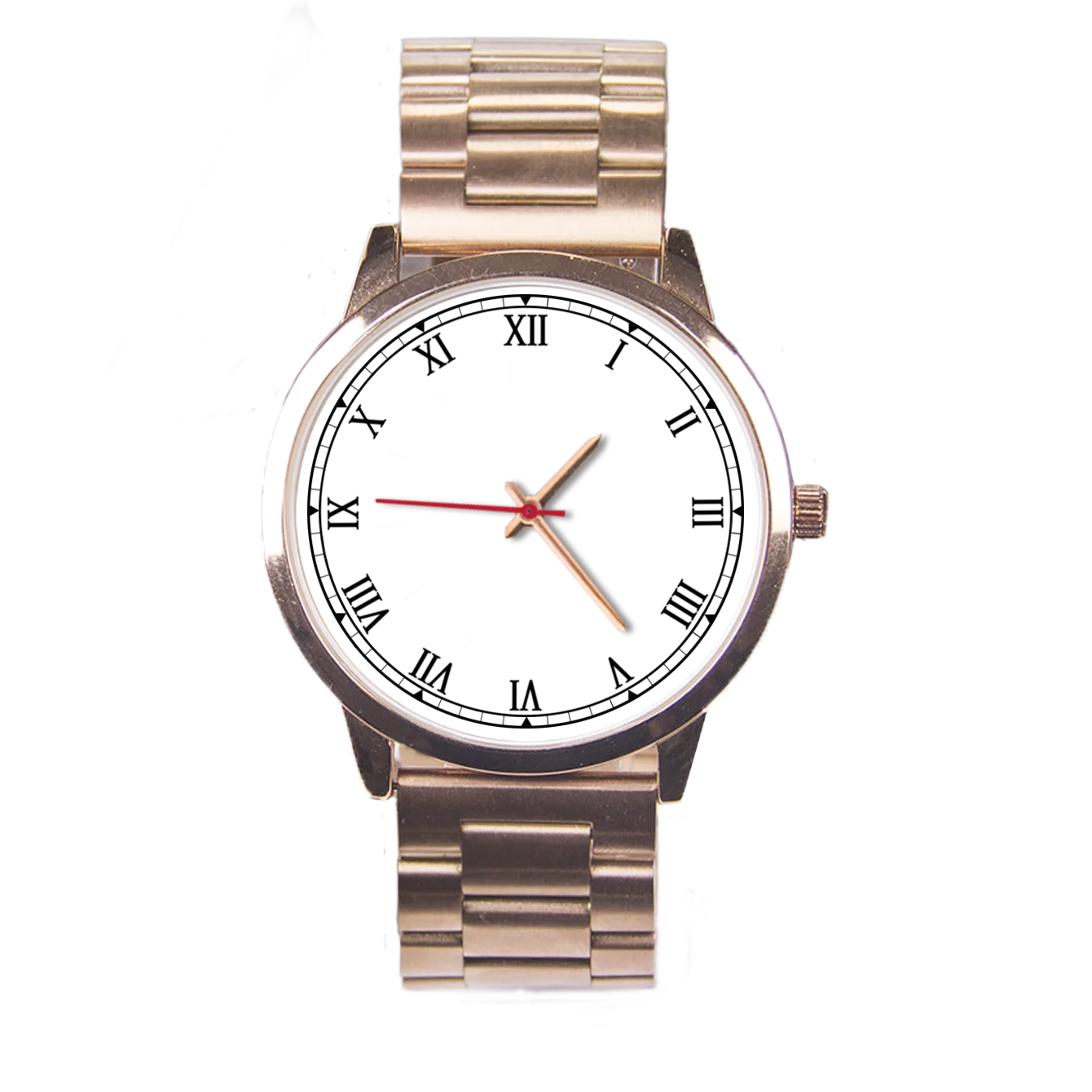 2025 Men's Watch Personalized Customizable Roman Font Quartz Wrist Campus Punk Cool Style Gift Festival Souvenir