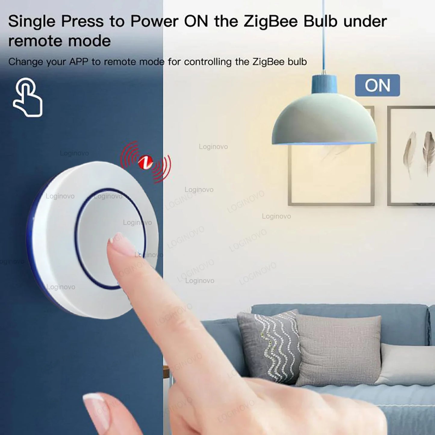 Tuya ZigBee Scene Button Push Switch Smart Life Home Automation Scenario Controller Battery Powered Intelligent Linkage Devices