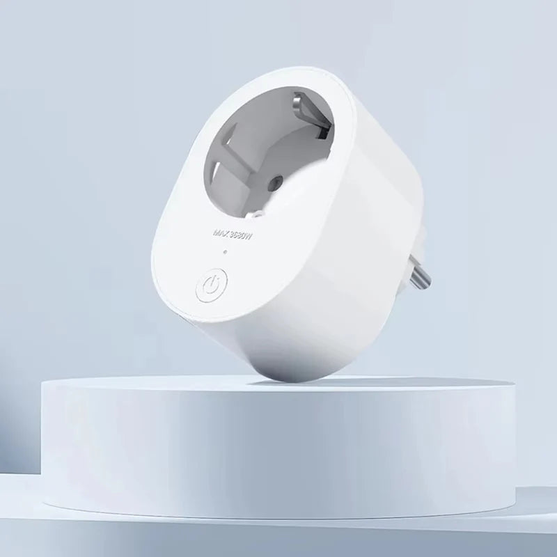 Global Version Xiaomi Mi Smart Plug 2 (Wi-Fi) Wireless Switch 3680W Max EU Power Adapter Socket Remote Control Google Assistant