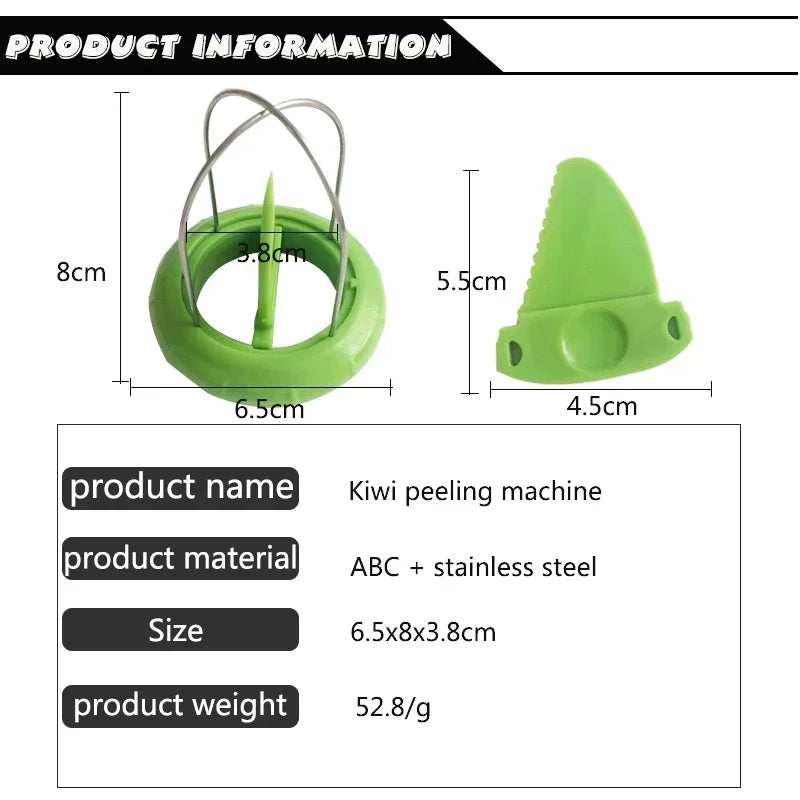Hot Sale Mini Fruit Kiwi Peeling Knife Slicer Kitchen Gadgets Dragon Fruit Kiwi Peeling Tool Kitchen Accessories