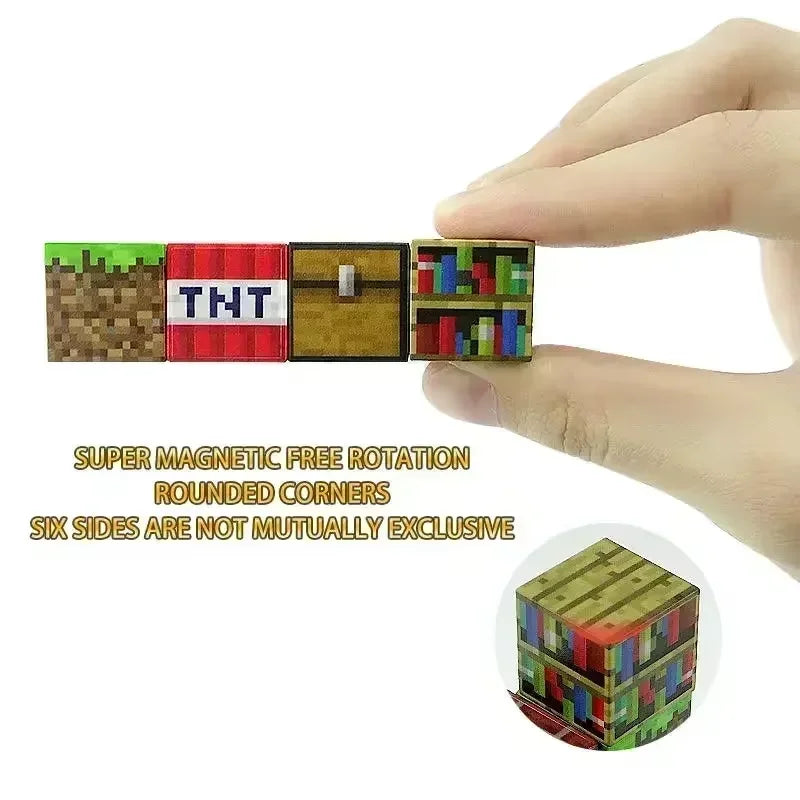 400P Upgrades Magnetic Building Blocks Toy Build Mine Magnet World Set for Boys Girls STEM Montessori Sensory Cubes for Toddlers
