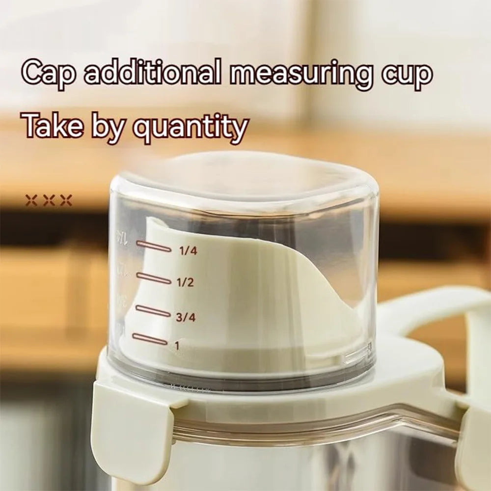 Pet food sealed bucket cat and dog food storage tank freeze-dried anti mold storage box large capacity transparent storage tank