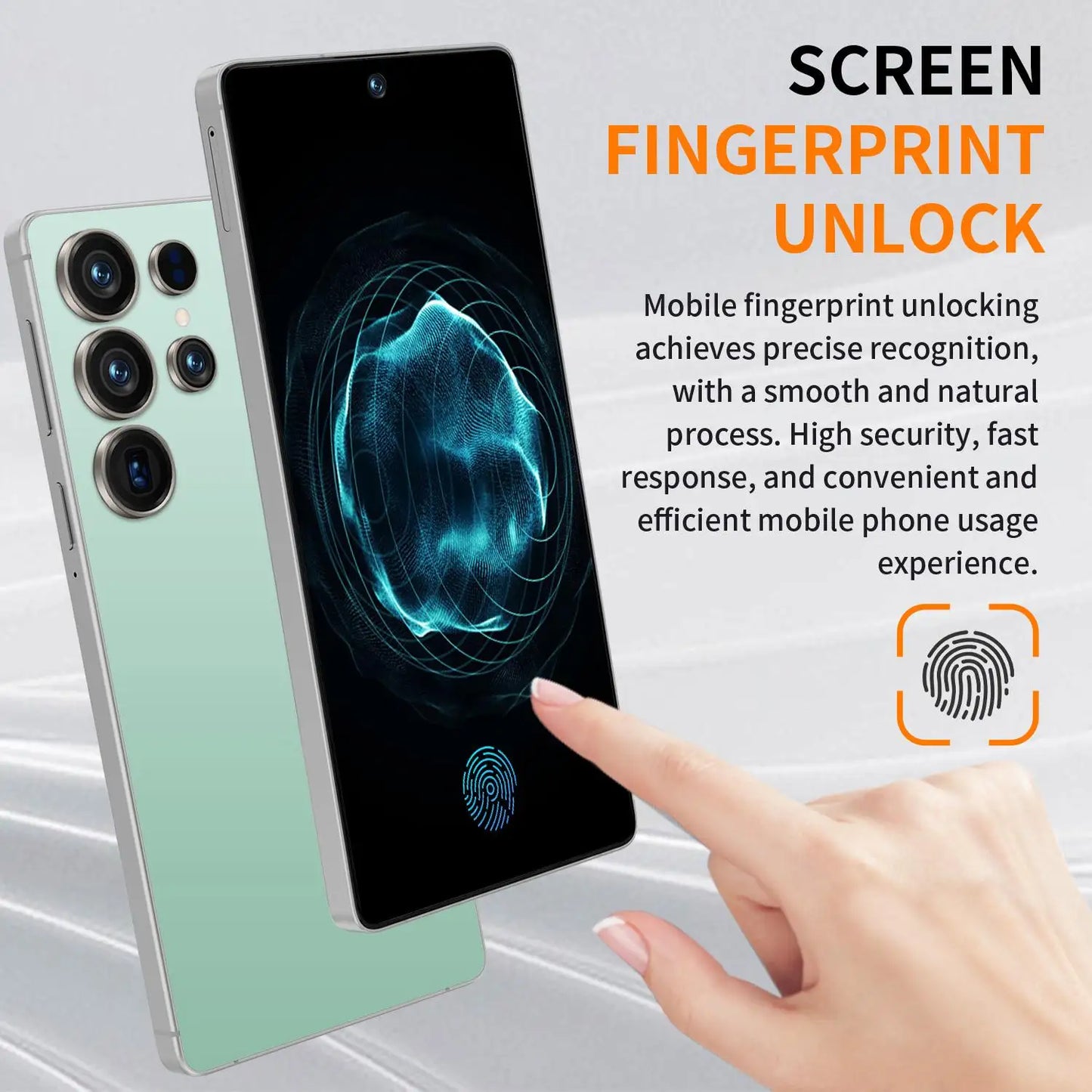 HOT 2025 new S26 Ultra original intelligent 5G dual card dual standby Android 14 system global version phones 8000mAh battery