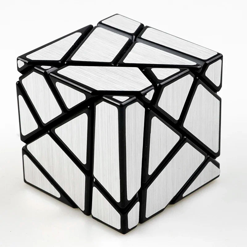 Lefun FangCun Ghost 6cm Cube Magico 3x3 Strange-shape Cube Magic Puzzle Hollow Sticker SpeedCube Educational Toys Ghost Cube