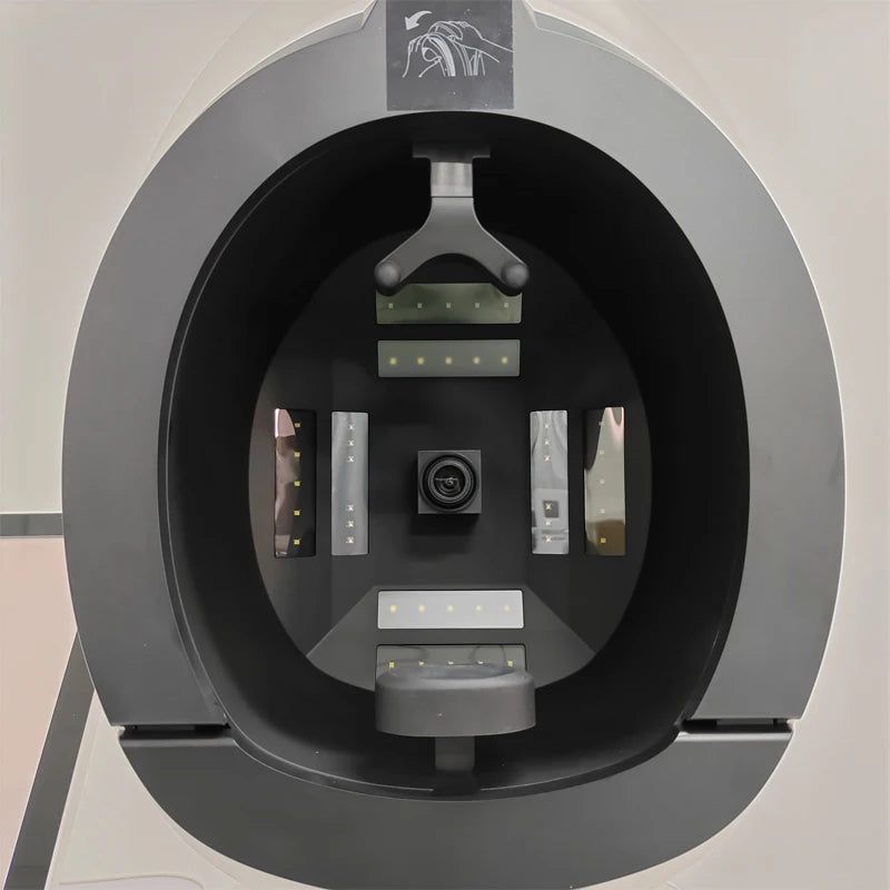 3D Professional Facial Skin Analyzer With High-definition Imaging Technology For Facial Moisture Detection And Moisture Ratio