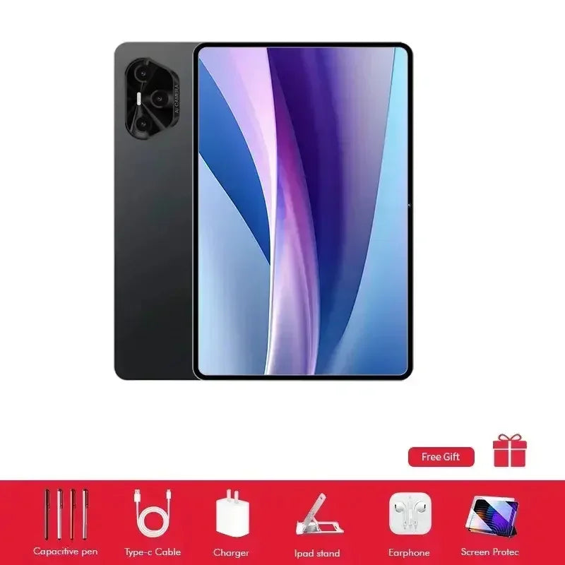 2025 Original Hauwei Pad P80 Pro Tablet PC 11Inch HD 4K Screen Android 15 Snapdragon 8 Gen3 Mini PC 5G Network WiFi GPS Tablets