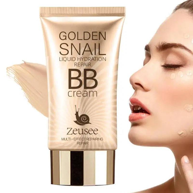 Gold Snail BB Cream Whitening Foundation Mild Concealer Lightweight BB Cream Moisturizing Long Lasting Cream