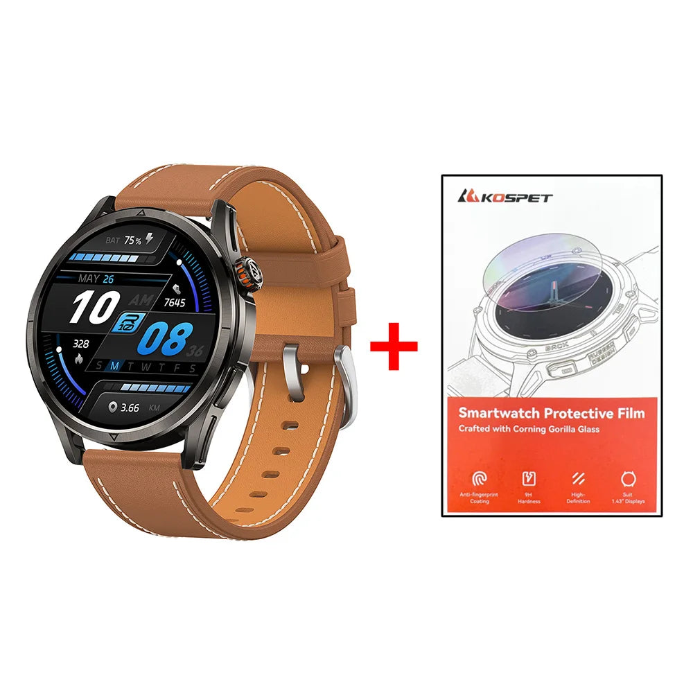 2025 KOSPET MAGIC R10 GPS Smart Watch For Men Women Dual-Band 180 Sport Modes Health Management 5ATM Waterproof Anti-fingerprint