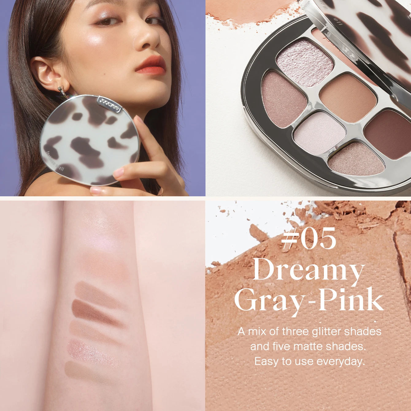 JOOCYEE MULTI-COLOR EYESHADOW PALETTE
