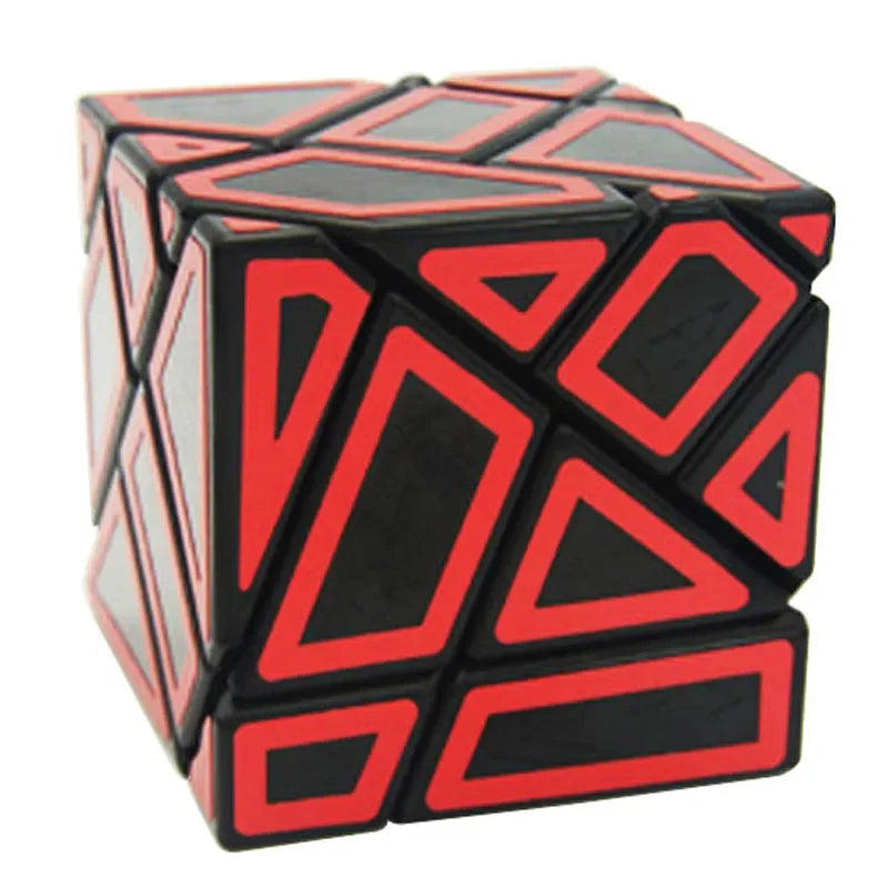 Lefun FangCun Ghost 6cm Cube Magico 3x3 Strange-shape Cube Magic Puzzle Hollow Sticker SpeedCube Educational Toys Ghost Cube