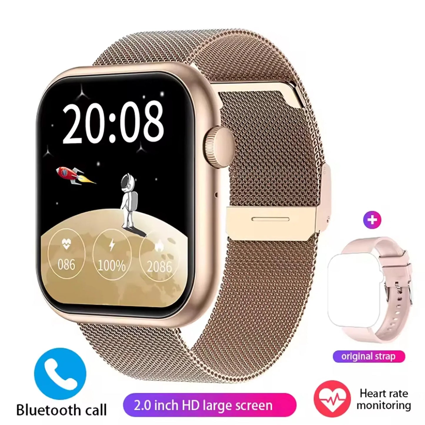 for Ulefone Armor 27T Pro Armor 24 Men Outdoor Smart Watch Bluetooth Call Health Monitoring Sport Fitness Tracking Smartwatch