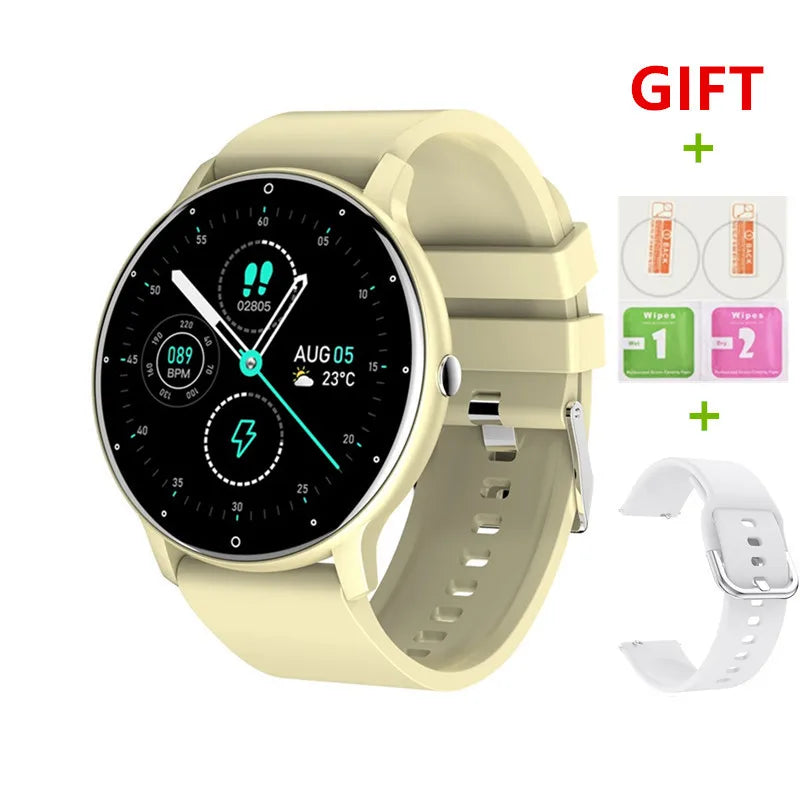 New Bluetooth Call Smart Watch Men Fitness Tracker Heart Rate Sleep Monitoring Sport Waterproof Smartwatch Women For Android IOS